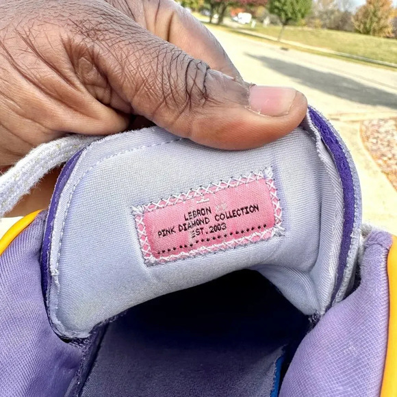 Nike Lebron 20 Violet Frost Men’s Athletic Shoes Size 10 - Picture 8 of 17